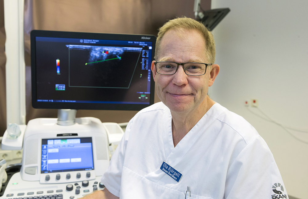 Ola Björgell, docent och överläkare i medicinsk radiologi samt regionöverläkare i Region Skåne. 