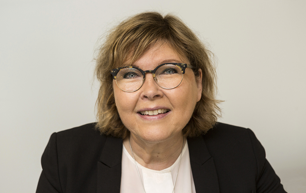 Torun Hall, förvaltningsdirektör för Region Uppsalas nya vårdförvaltning, Nära vård och hälsa. Foto: Staffan Claesson