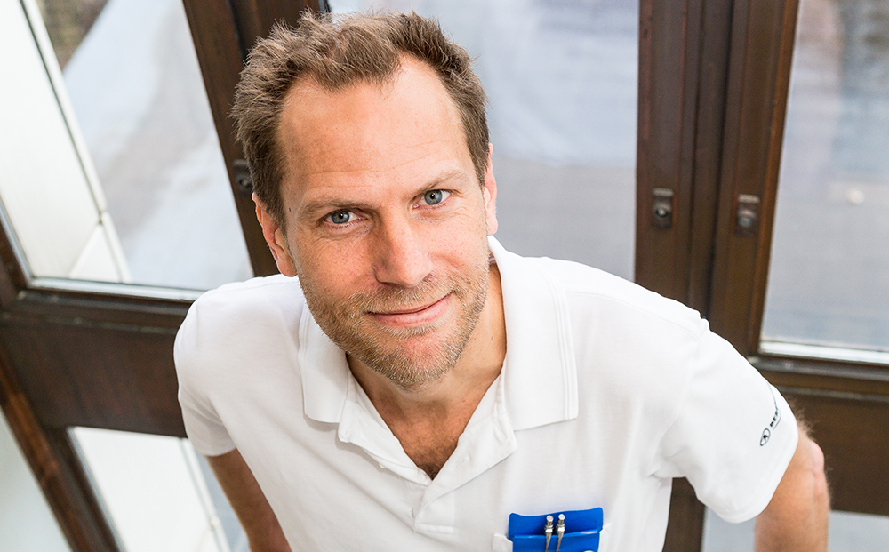 Fredrik Settergren, distrikts­läkare och verksamhetschef på Samariterhemmet i Uppsala. Foto: Dan Pettersson / DP-Bild