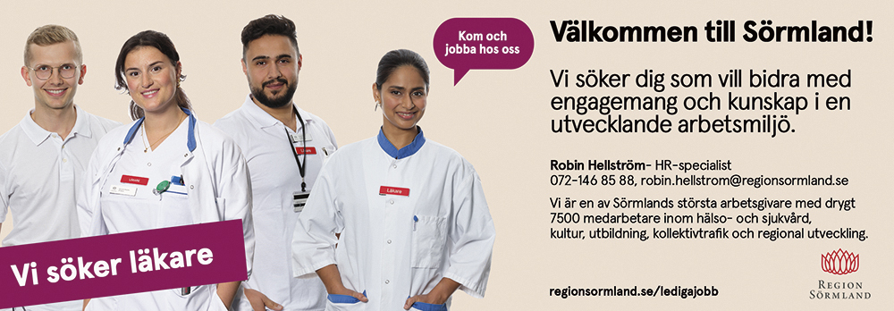 Region Sörmland annons VT23