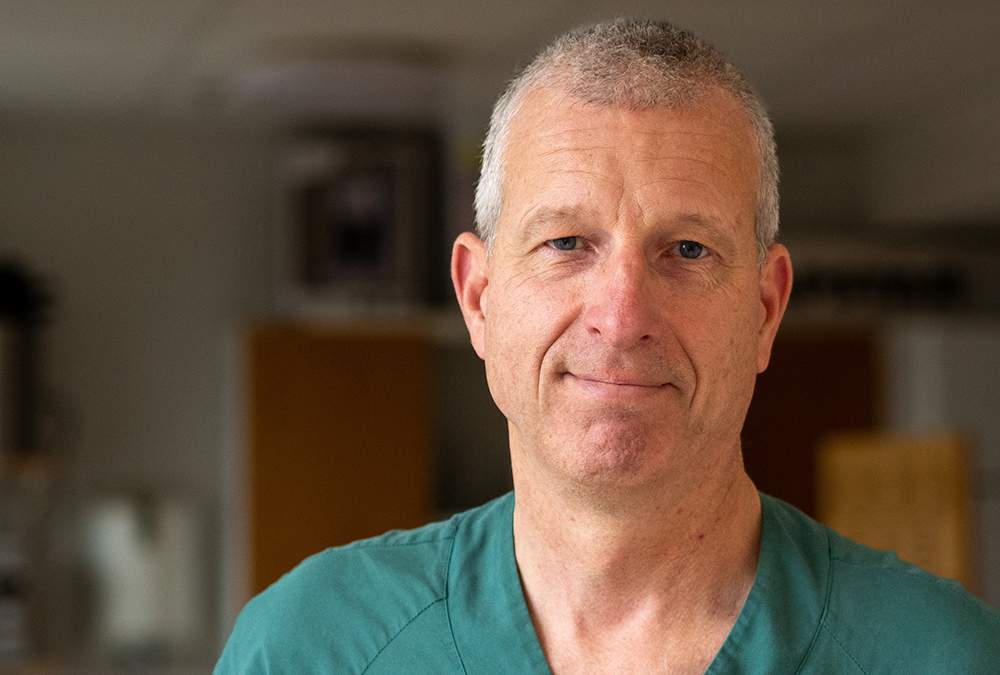 Göran Dellgren, överläkare och professor vid Thoraxkliniken och Transplantationscentrum vid Sahlgrenska universitetssjukhuset.