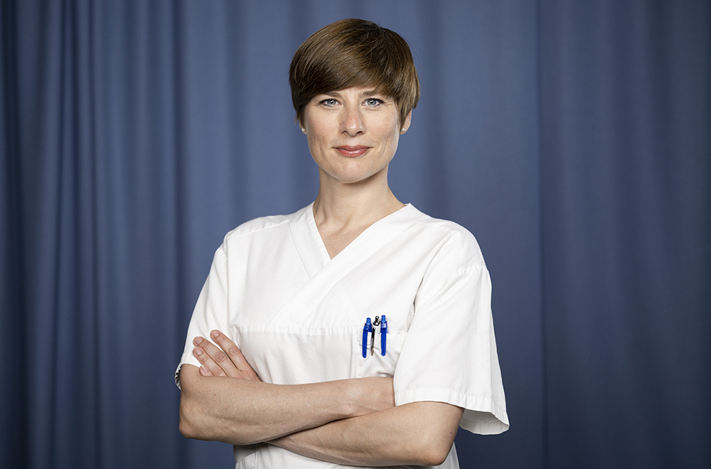 Sofia Rydgren Stale, ordförande Läkarförbundet. Foto: Simon Hastegård / BILDBYRÅN