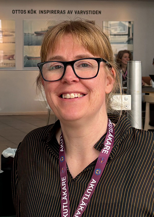 Frida Meyer är ordförande för Svensk förening för akutsjukvård. Hon tycker att Sverige släpar efter i sin beredskap.