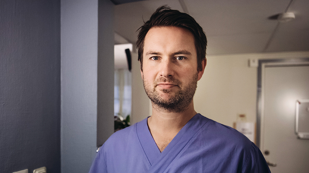Magnus Isacson, specialistläkare i allmänmedicin och ordförande för SFAM. Foto: Erik Simander / BILDBYRÅN