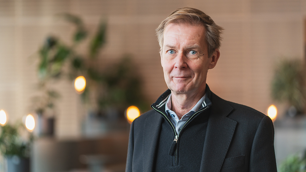 Anders Jönebratt, chef för Tietoevry Care i Sverige. Foto: Niclas Stang