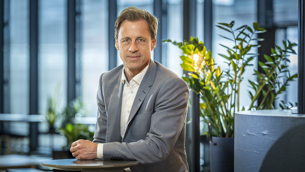 Per Mattsson, Vice President, Head of AI and Clinical Innovation på Tieto Caretech. Foto: Fredrik Hjerling